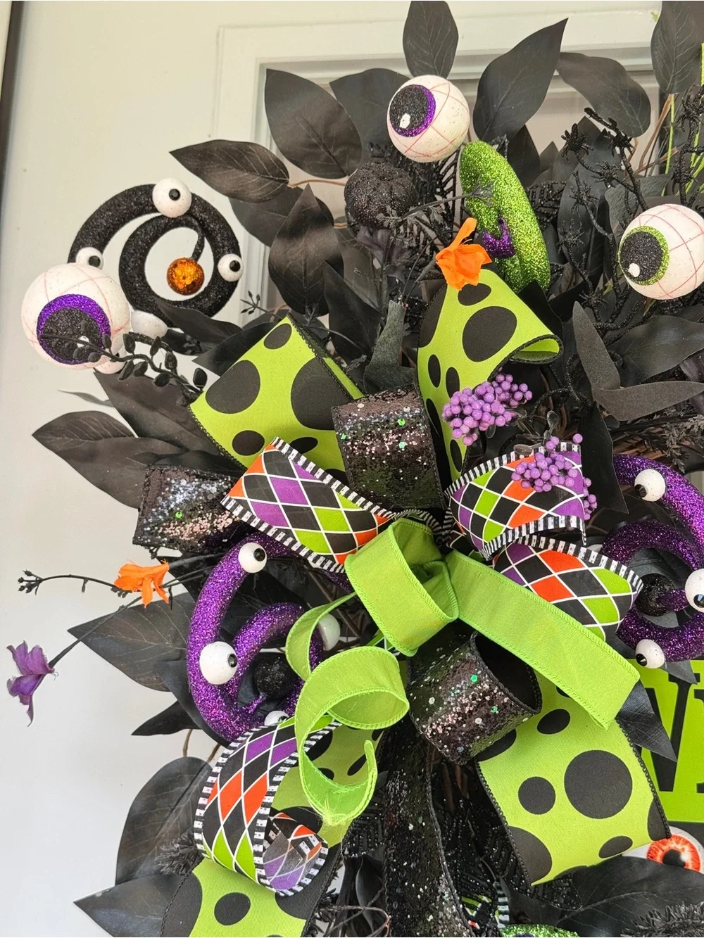 Eye See You” Spooky Welcome Wreath